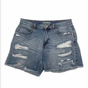 Wild Fable High Waisted Distressed Denim